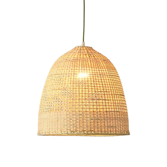 Set 4 Kirsal Modern Cluster Rattan Pendant Light