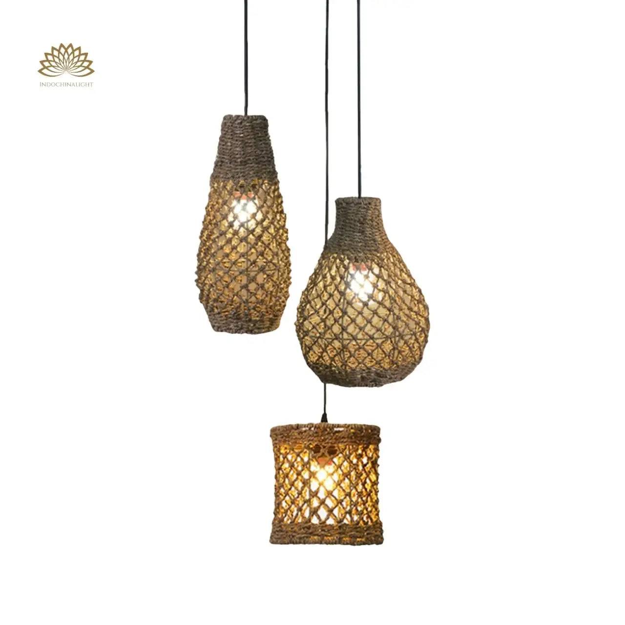 Shaun Wicker Pendant Light