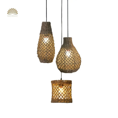 Shaun Wicker Pendant Light