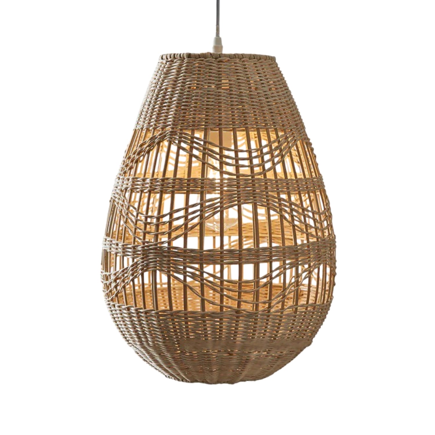 Shiri Wicker Bamboo Rattan Pendant Light
