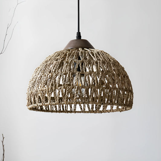 Small Milford Dome Basket Pendant Light