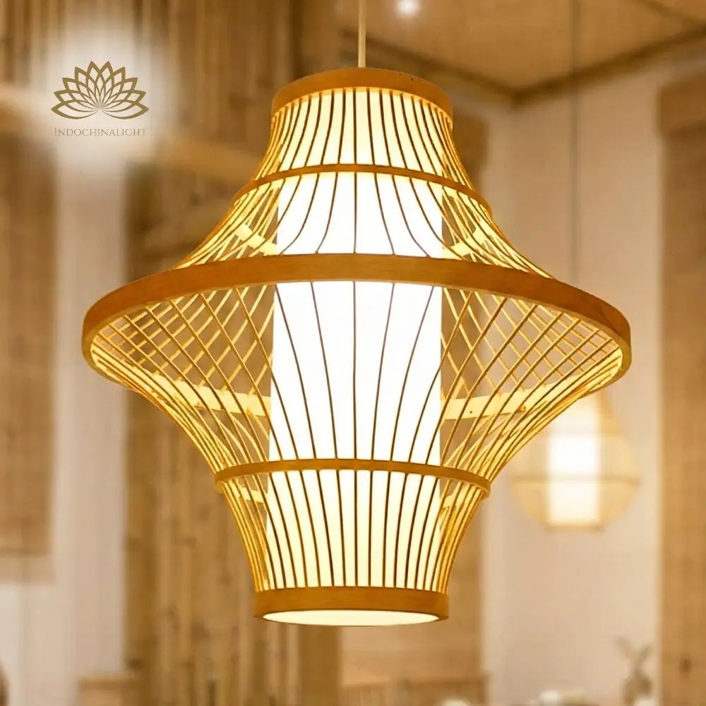 Solaya Handwoven Bamboo Pendant Light – IndochinaLight