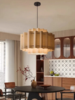 StockHolm 2025 Nordic White Fabric Pendant Light