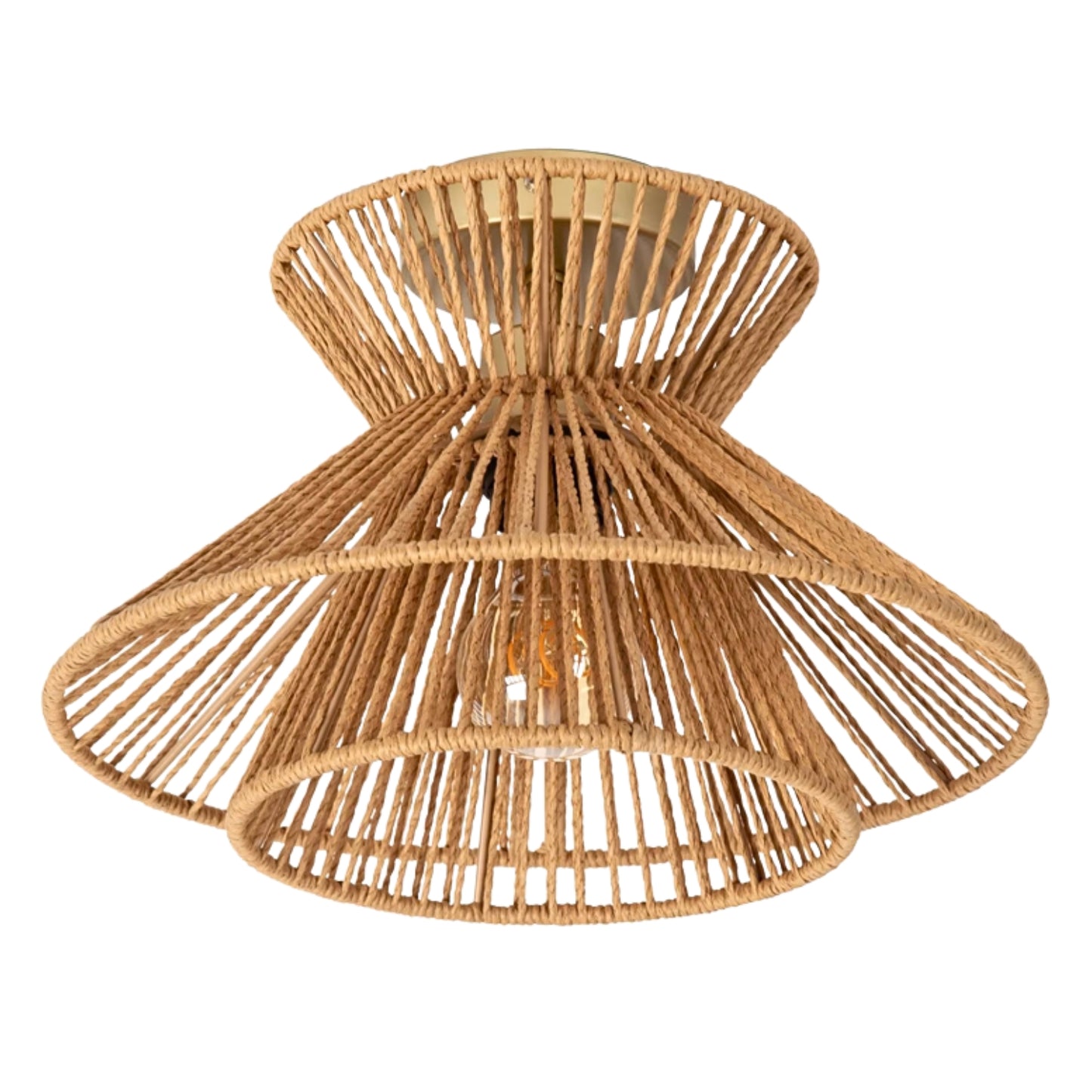 Tasman Rattan Ceiling Light