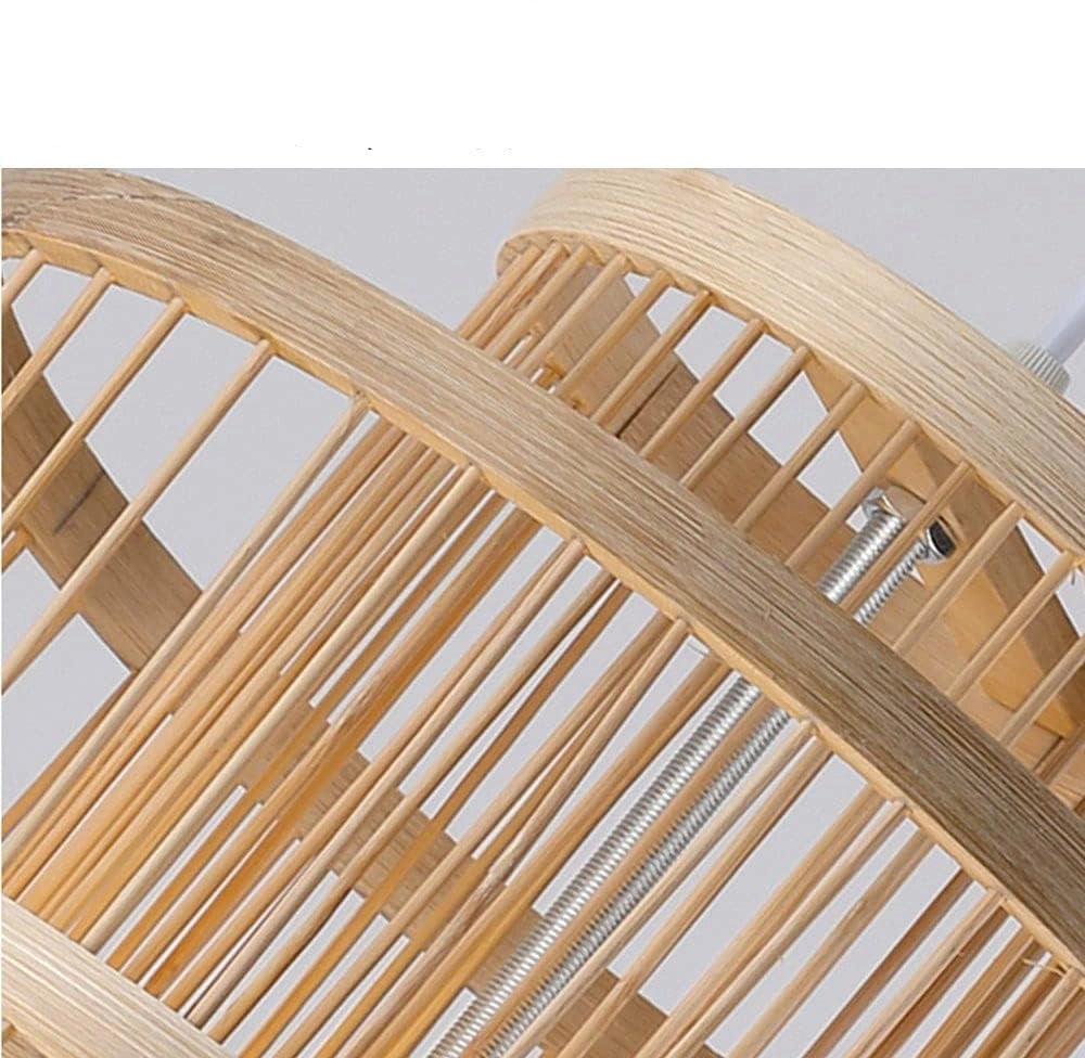 Tatami Woven Bamboo Pendant Light Shade