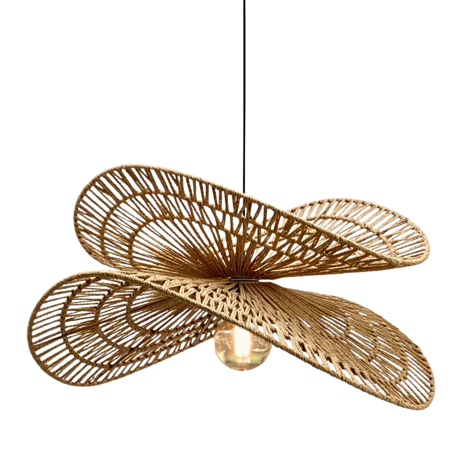 Valar Wabi Sabi Jute Wicker Pendant Light