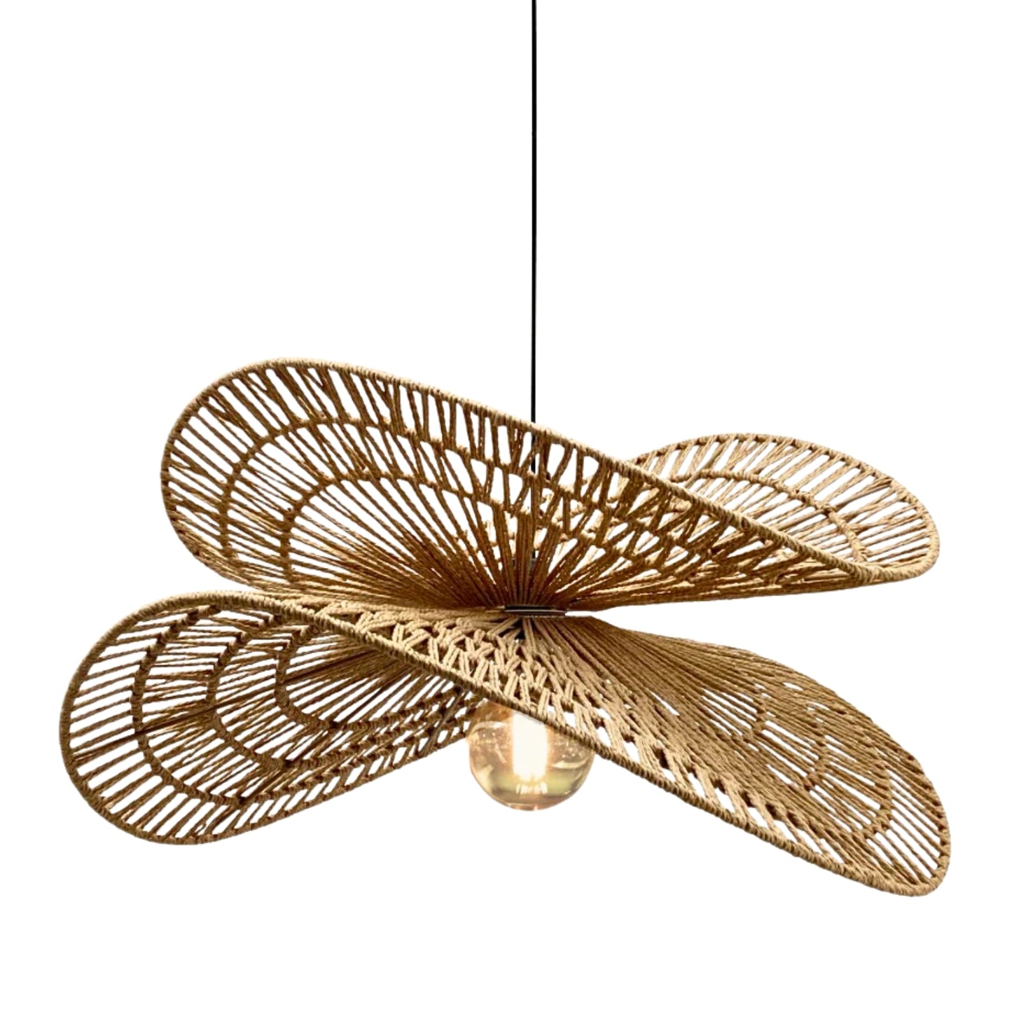 Valar Wabi Sabi Tiered Jute Pendant Light