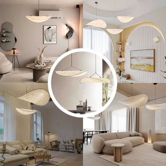 wabi sabi silk cloud pendant light for room