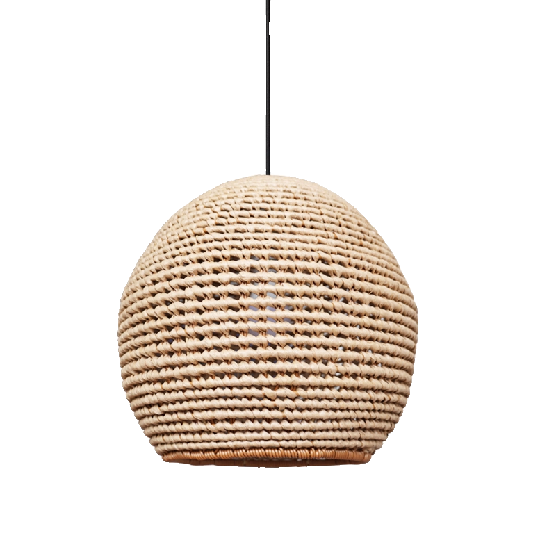 Wekiva Globe Rattan Basket Pendant Light Shade