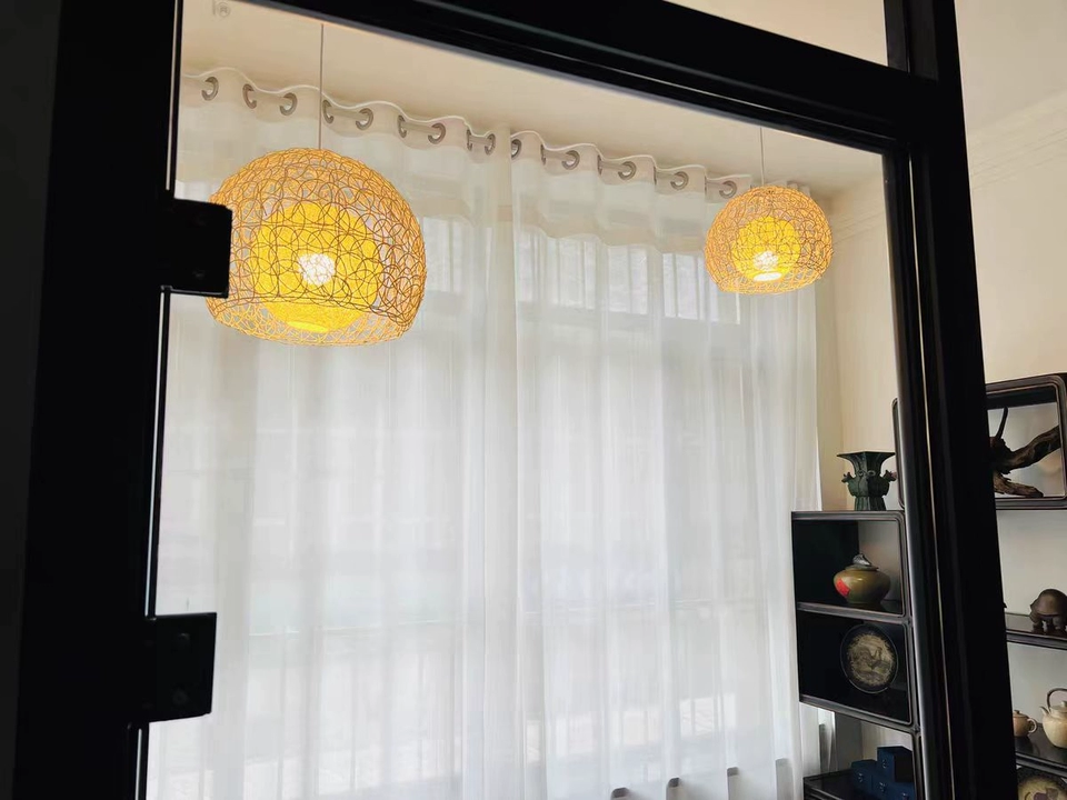 Peynir Basket Rattan Pendant Light