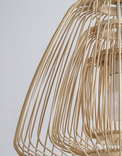 Plura Abstract Bamboo Pendant Light