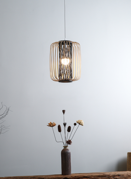Onyx Natural Lantern Bamboo Pendant Light Shade