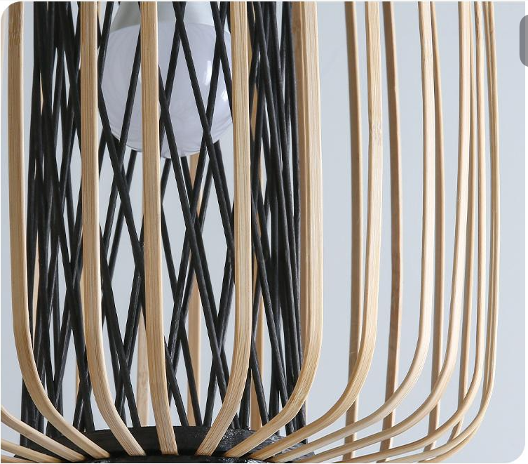 Onyx Natural Lantern Bamboo Pendant Light
