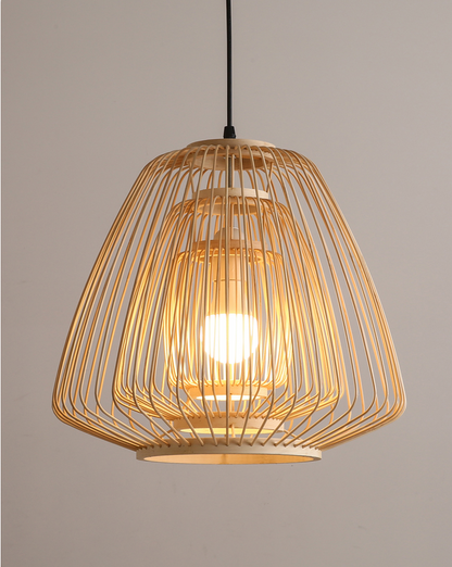 Plura Abstract Bamboo Pendant Light