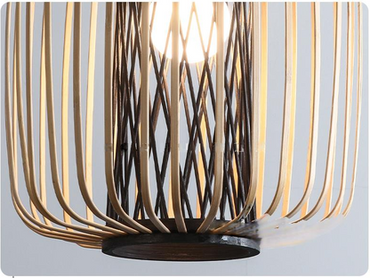 Onyx Natural Lantern Bamboo Pendant Light