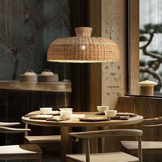 Shihadi Wicker Rattan Pendant Light