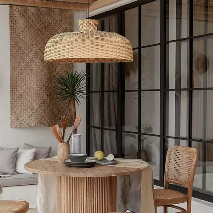 Shihadi Wicker Rattan Pendant Light