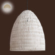 Yujidao White Bamboo Pendant Light Shade