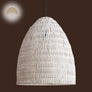 Yujidao White Bamboo Pendant Light Shade